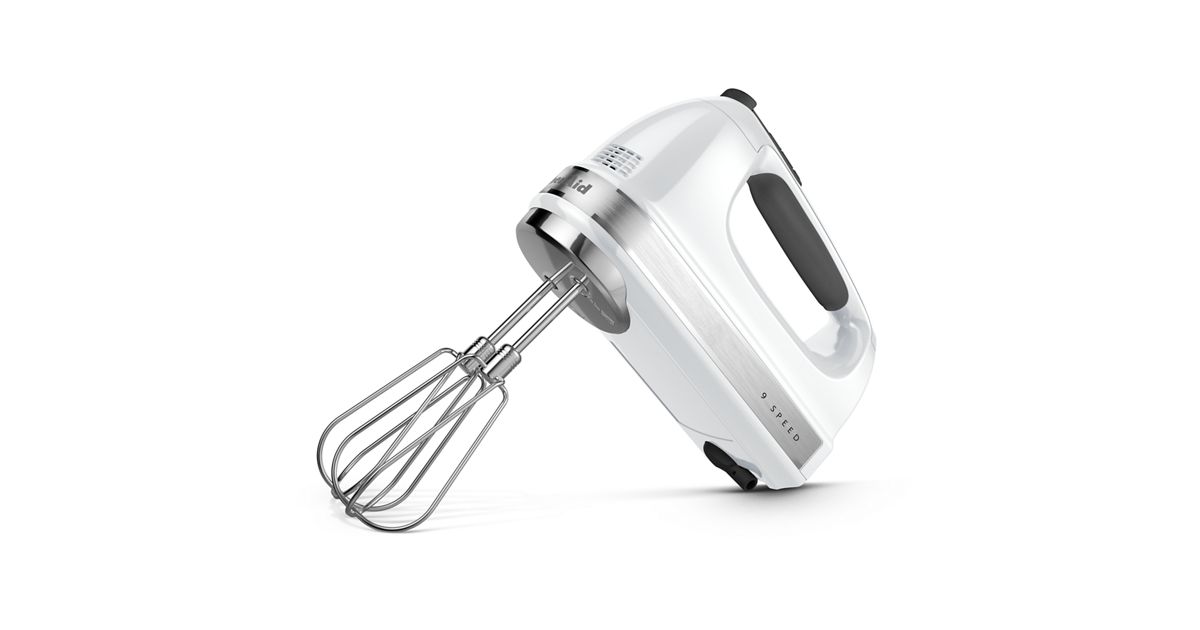 9-Speed Hand Mixer - White | KitchenAid US