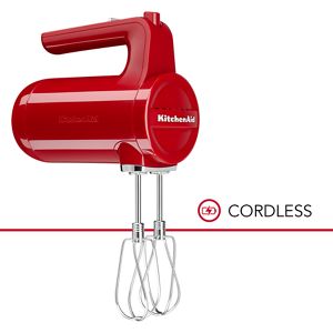 KHMB732ER by KitchenAid - Cordless 7 Speed Hand Mixer