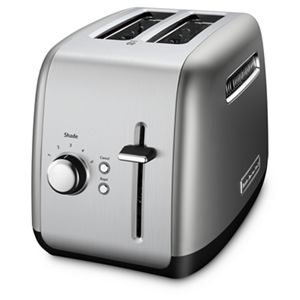 kost fra nu af beslutte 2-Slice Toaster with manual lift lever Contour Silver KMT2115CU | KitchenAid