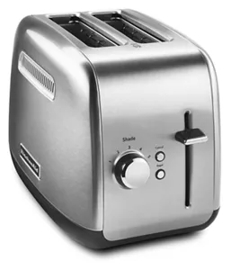 KitchenAid 2-Slice Manual Lift Lever Toaster - Brushed Stainless