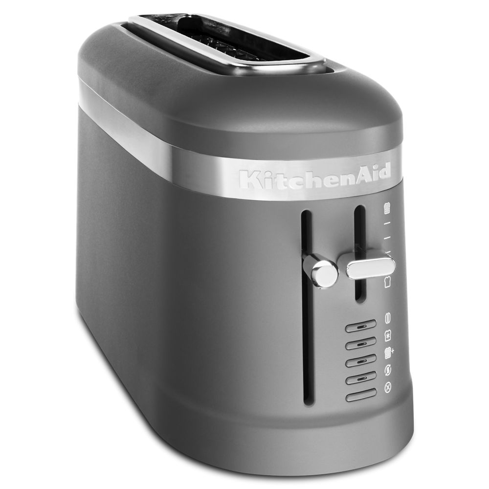 2 Slice Long Slot Toaster with High-Lift Lever
