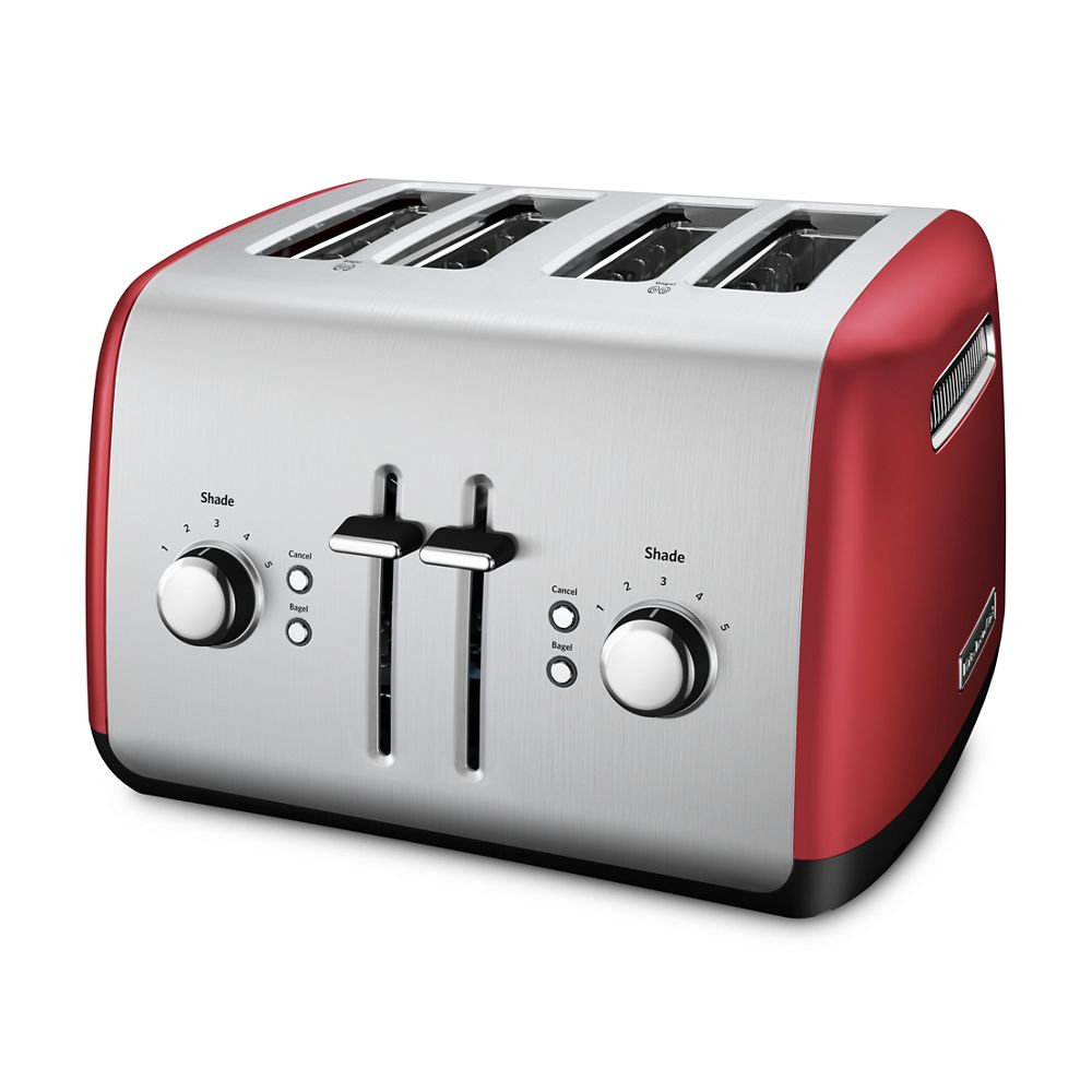 4-Slice Toaster with Manual High-Lift Lever