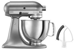 KitchenAid 5-qt Artisan Stand Mixer with Flex Edge Beater