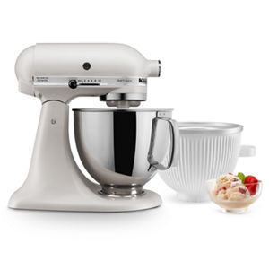kitchenaid ice cream maker tilt head