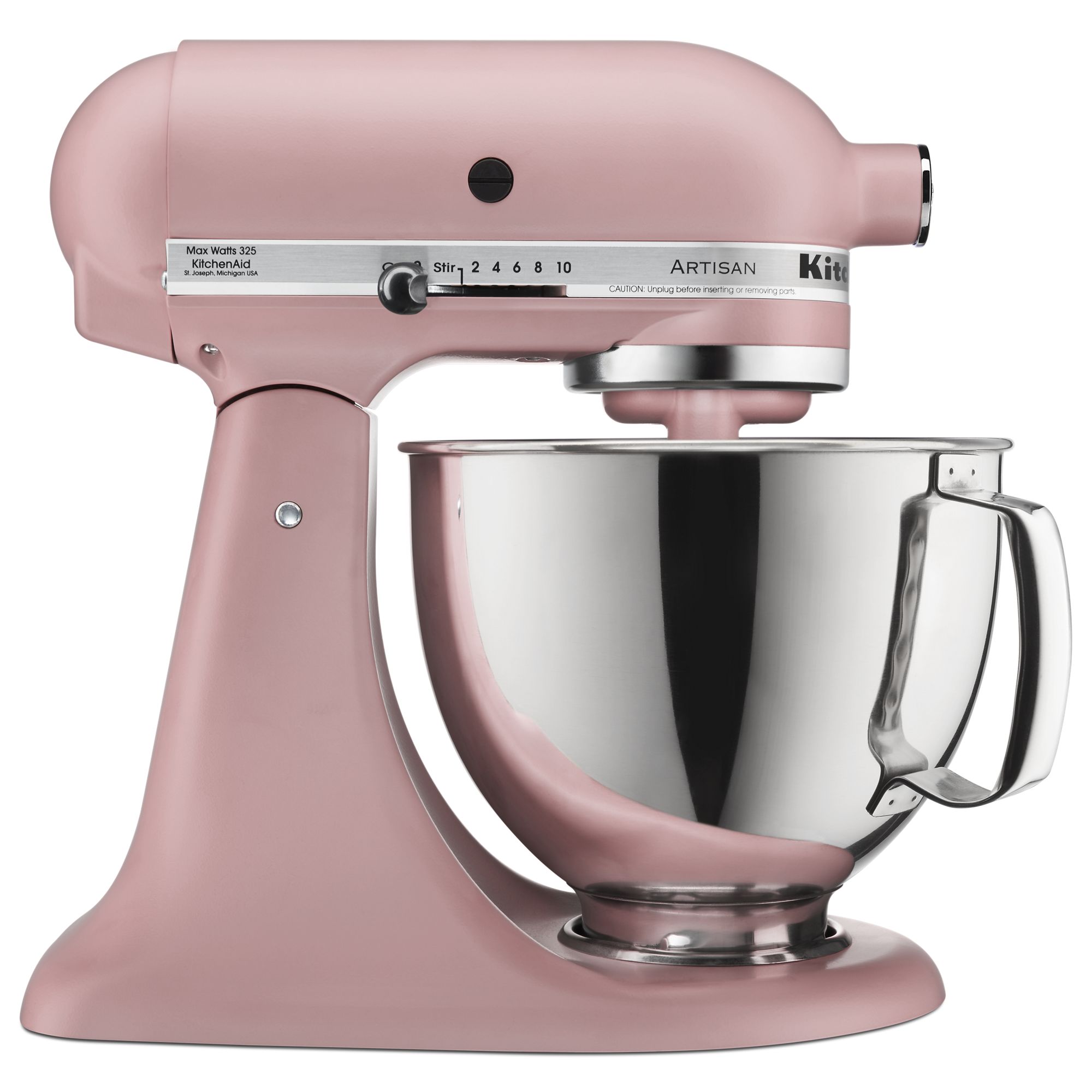 Artisan® Series 5 Quart Tilt-Head Stand Mixer - Matte Dried Rose