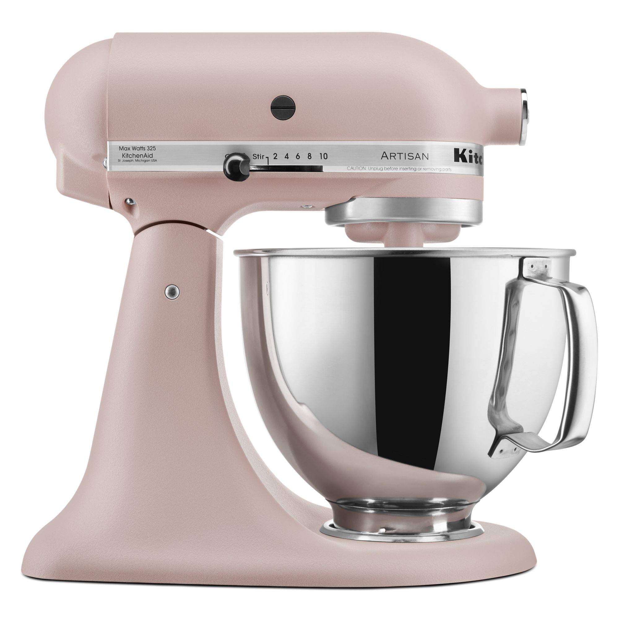 Artisan® Series 5 Quart Tilt-Head Stand Mixer - Feather Pink