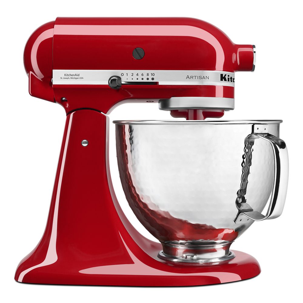Artisan® Series 5 Quart Tilt-Head Stand Mixer with Hammered Bowl