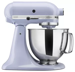 KitchenAid Artisan Series 5 Quart Tilt Head Stand Mixer with Pouring Shield  KSM150PS, Almond Cream