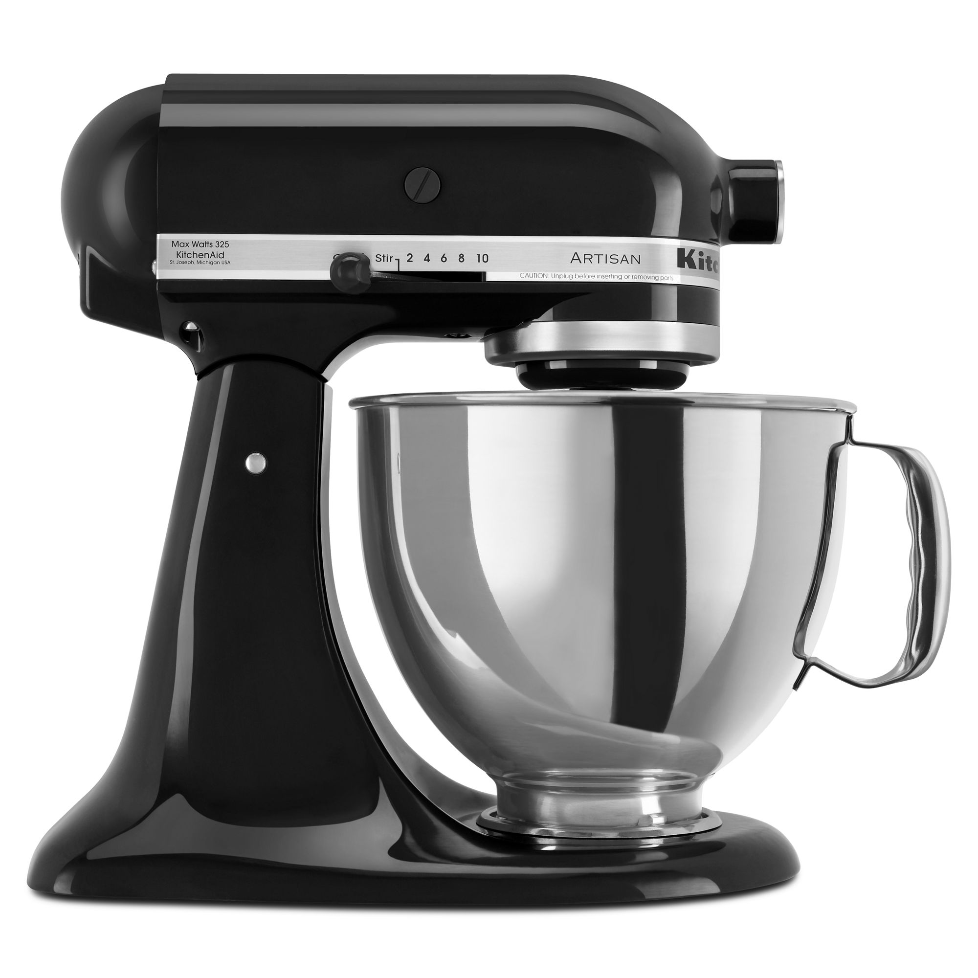 Artisan® Series 5 Quart Tilt-Head Stand Mixer - Onyx Black