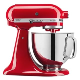 KitchenAid® Artisan® Series 5 Quart Tilt-Head Stand Mixer in Red, KSM150PSPA