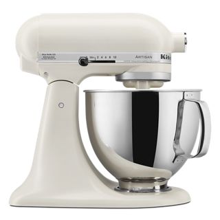 KitchenAid® Refurbished Artisan® Series 5 Quart Tilt-Head Stand Mixer in Porcelain White, RRK150PL