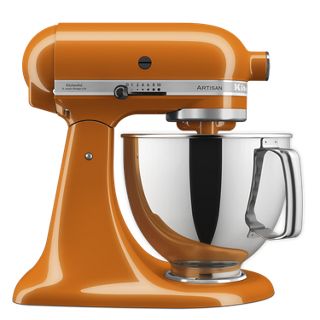 KitchenAid&reg; 2021 Color Of The Year Honey Stand Mixer in Orange, KSM175PSHY