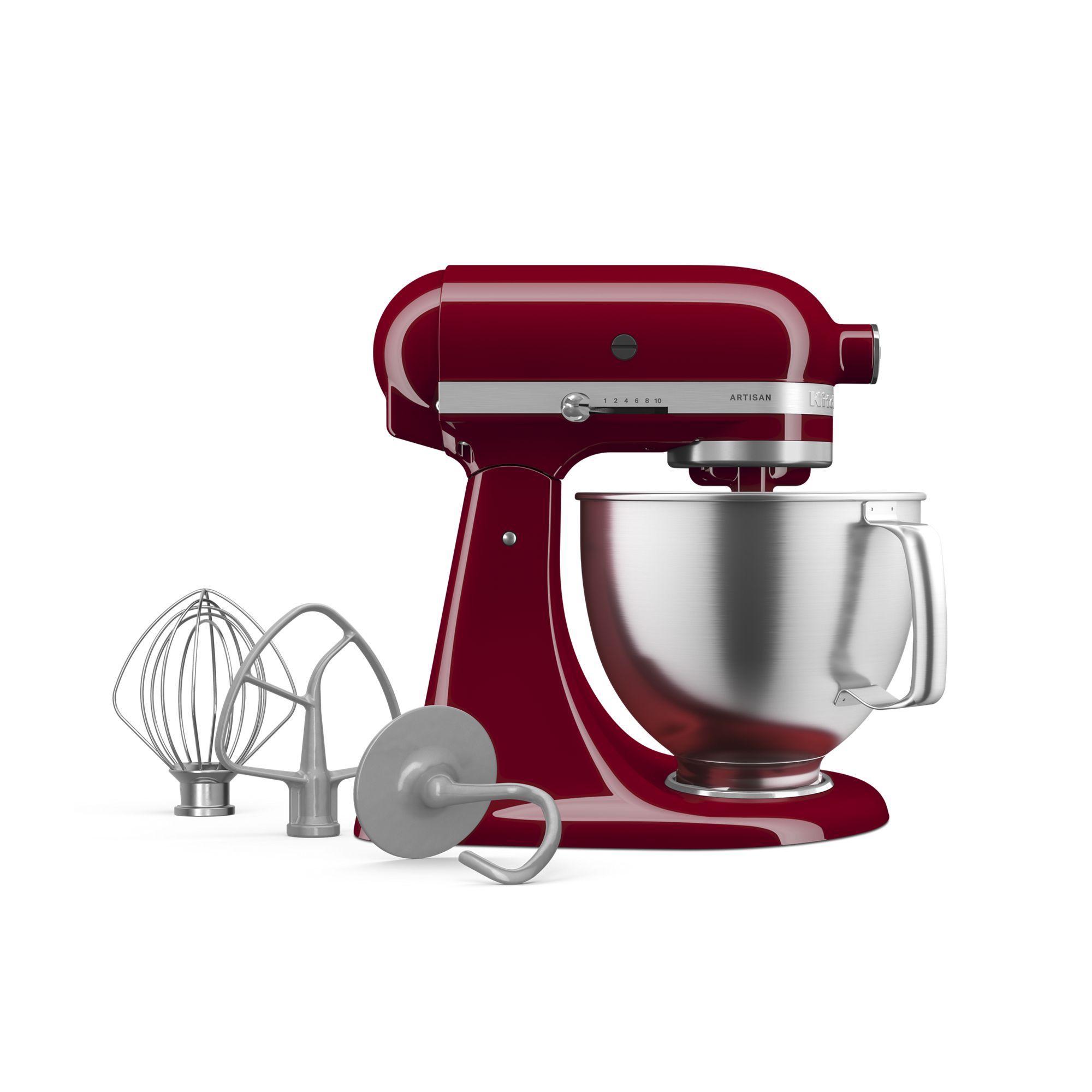 Artisan® Series 5 Quart Tilt-Head Stand Mixer with Premium Touchpoints - Empire Red