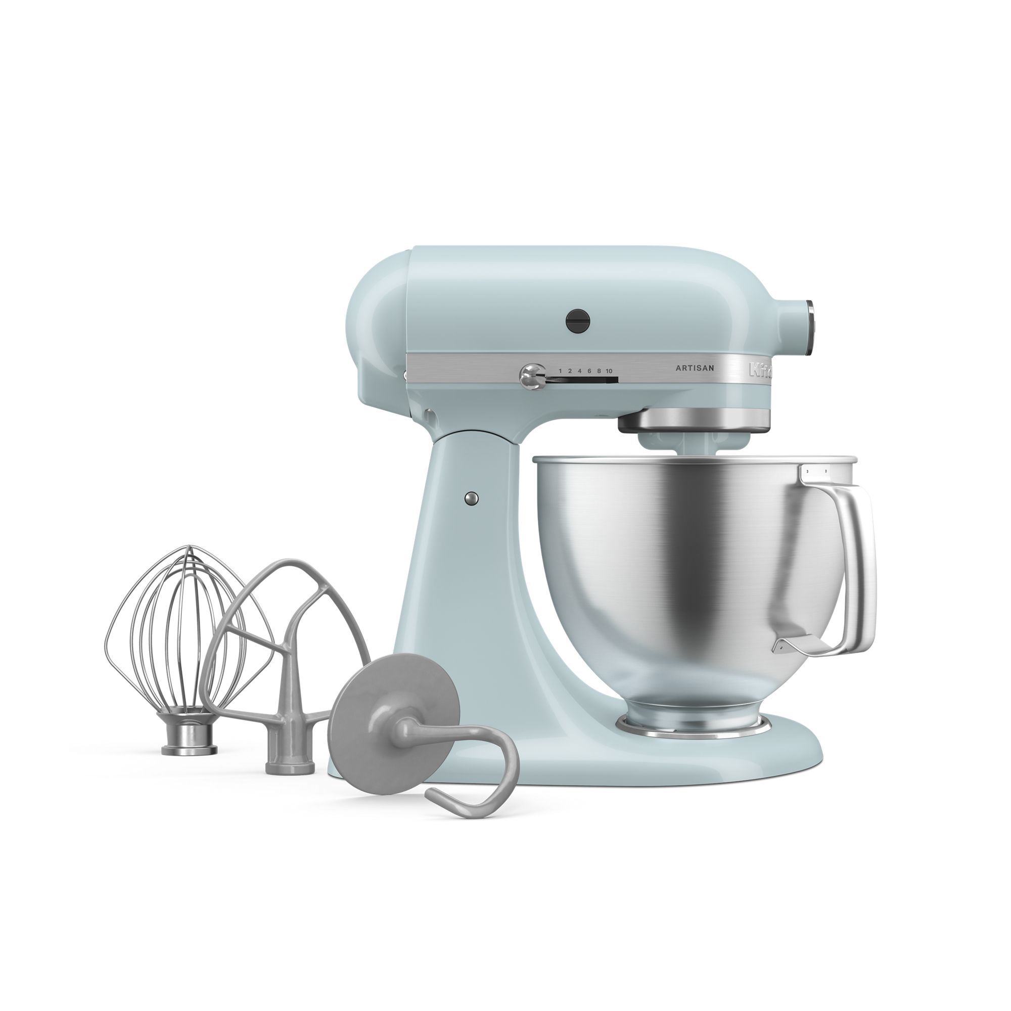 Artisan® Series 5 Quart Tilt-Head Stand Mixer with Premium Touchpoints - Mineral Water Blue