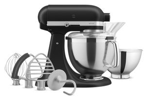 KSM195PSCU KitchenAid Artisan® Series 5 Quart Tilt-Head Stand Mixer with  Premium Accessory Pack