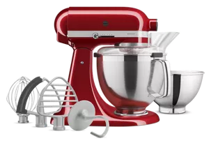 5 Qt Artisan Design Series Mixer (Candy Apple Red)