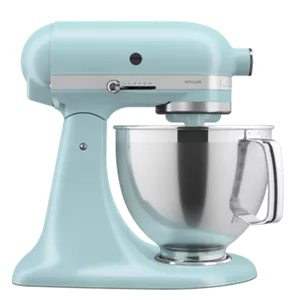 Kitchenaid Artisan Mini Plus 3.5-Qt. Tilt-Head Stand Mixer with Flex Edge  Beater and 3-Piece Pasta Roller & Cutter Set Attachment, Silver