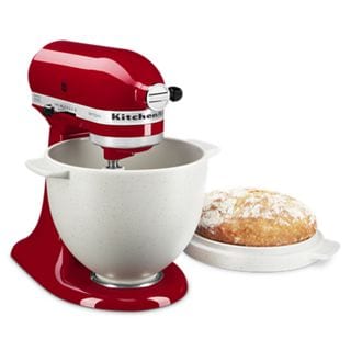 KitchenAid® Bread Bowl w/ Baking Lid in Grey, KSM2CB5BGS