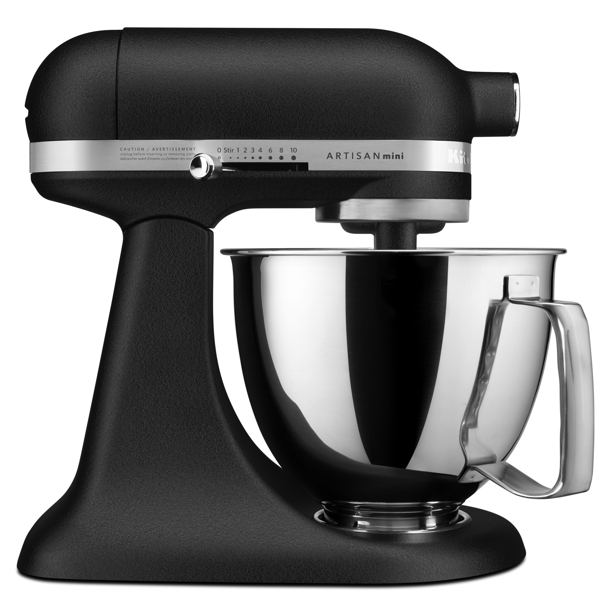 Kitchen Aid, Artisan® Mini 3.5 Quart Tilt-Head Stand Mixer - Cast Iron Black