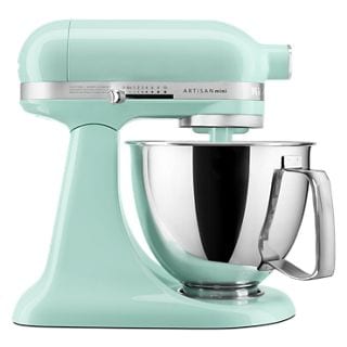 KitchenAid® Artisan® Mini 3.5 Quart Tilt-Head Stand Mixer in Blue, KSM3316XIC