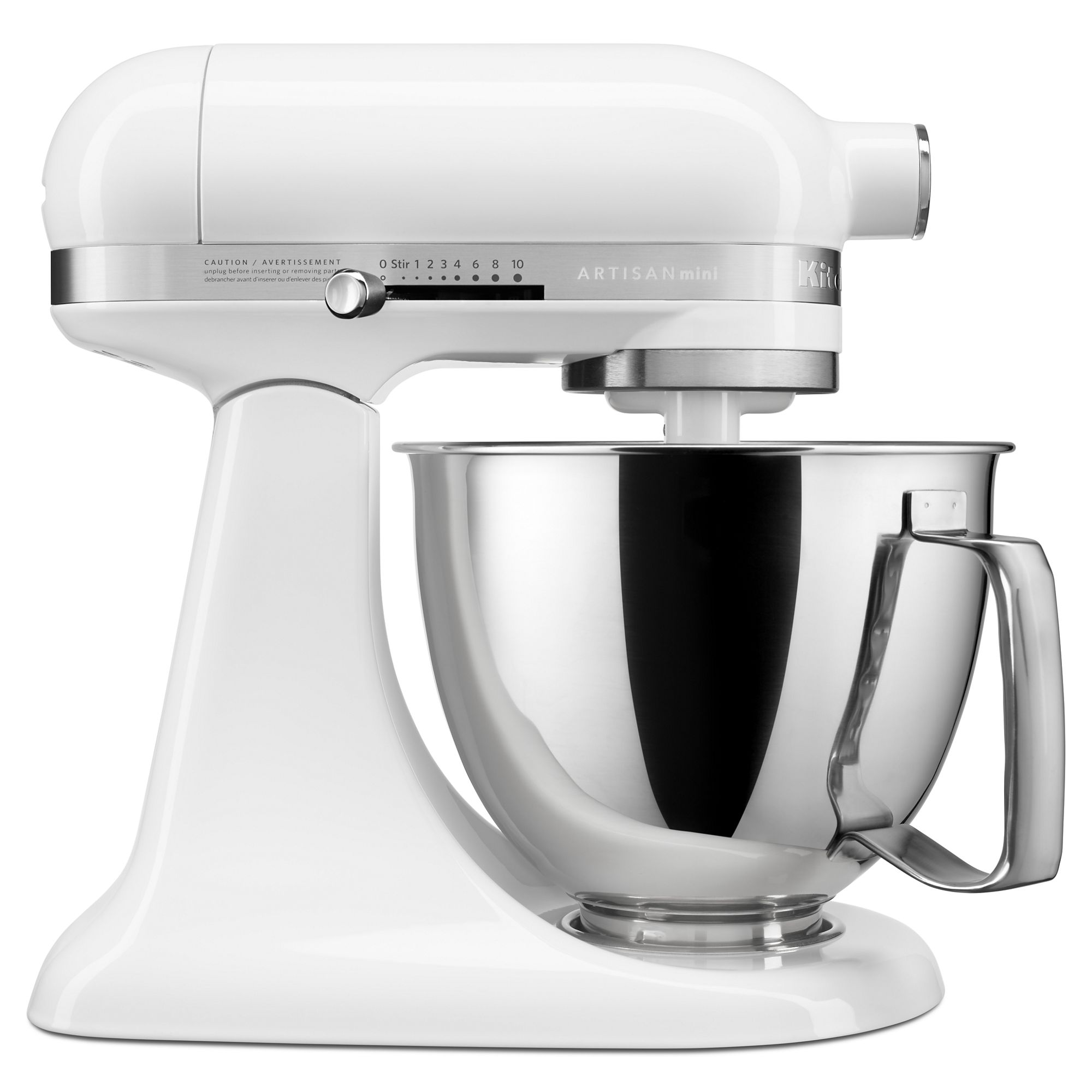 Artisan® Mini 3.5 Quart Tilt-Head Stand Mixer - White