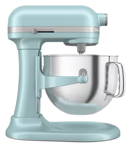 Ice Blue (Glossy) vs Mineral Water Blue (matte) comparison. : r/Kitchenaid