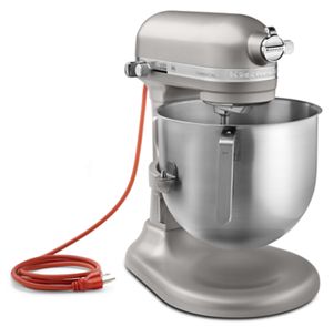 KitchenAid KSM8990CU 8-Quart Commercial Countertop Mixer, 10-Speed,  Gear-Driven, Contour Silver