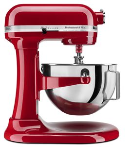 KitchenAid Professional 5 Qt Stand Mixer KSM50PPWH 350 Watts w/ Accessories  !!!!