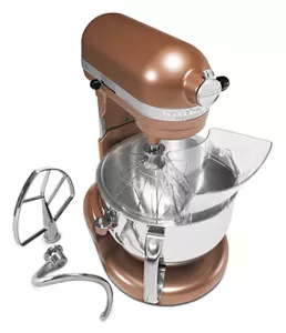 KitchenAid RKP26M1XPM Pearl Metallic 6-quart Pro 600 Bowl-Lift Stand Mixer  (Refurbished) - Bed Bath & Beyond - 5274830