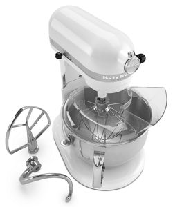 White Refurbished Professional 600™ Series 6 Quart Bowl-Lift Stand