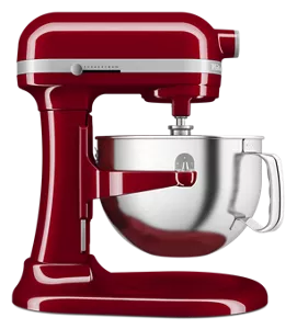 Refurbished KitchenAid® 6 Quart Bowl-Lift Stand Mixer Empire Red RKSM60ER