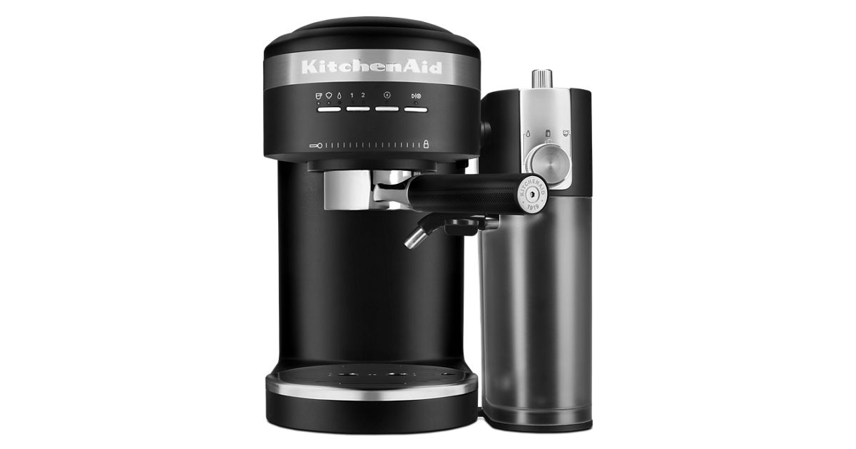 Semi-Automatic Espresso Machine with Free Automatic Milk Frother ...