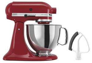 Value Bundle Artisan® Series 5 Quart Tilt-Head Stand Mixer with Flex Edge Beater