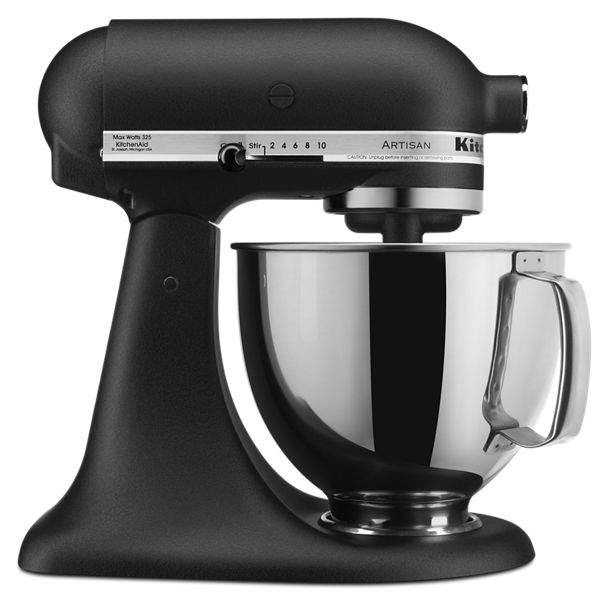 Artisan® Series 5 Quart Tilt-Head Stand Mixer Cast Iron Black KSM150PSBK | KitchenAid Artisan® Series 5 Quart Tilt-Head Stand Mixer Cast Iron Black KSM150PSBK | KitchenAid