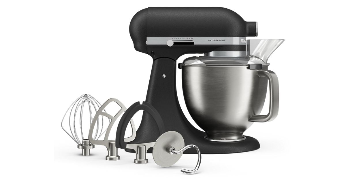 KitchenAid® Artisan Plus Mixer - Cast Iron Black | KitchenAid US