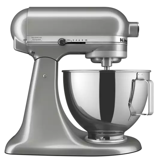 Deluxe 4.5 Quart Tilt-Head Stand Mixer Contour Silver Deluxe 4.5 Quart Tilt-Head Stand Mixer Contour Silver