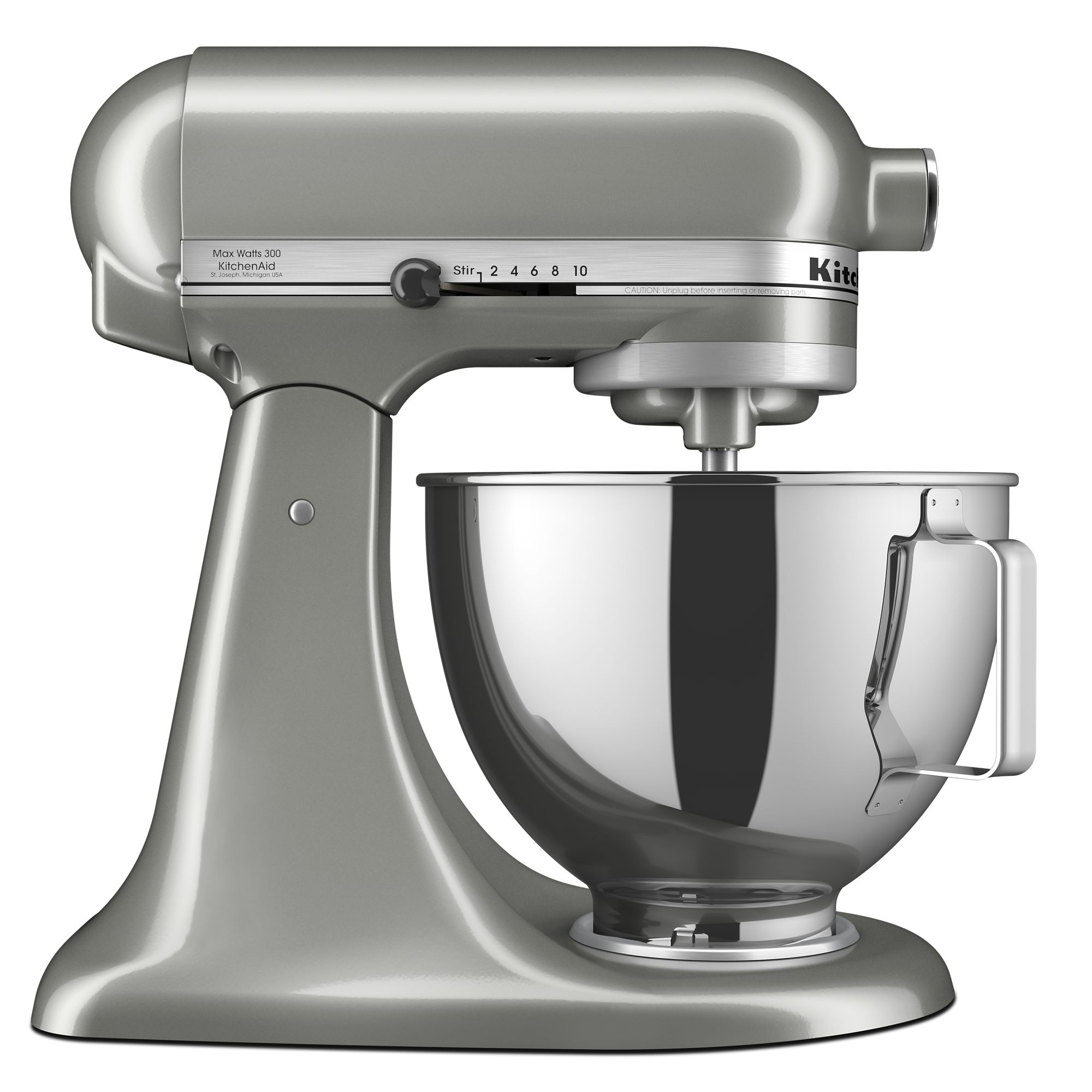Deluxe 4.5 Quart Tilt-Head Stand Mixer - Contour Silver