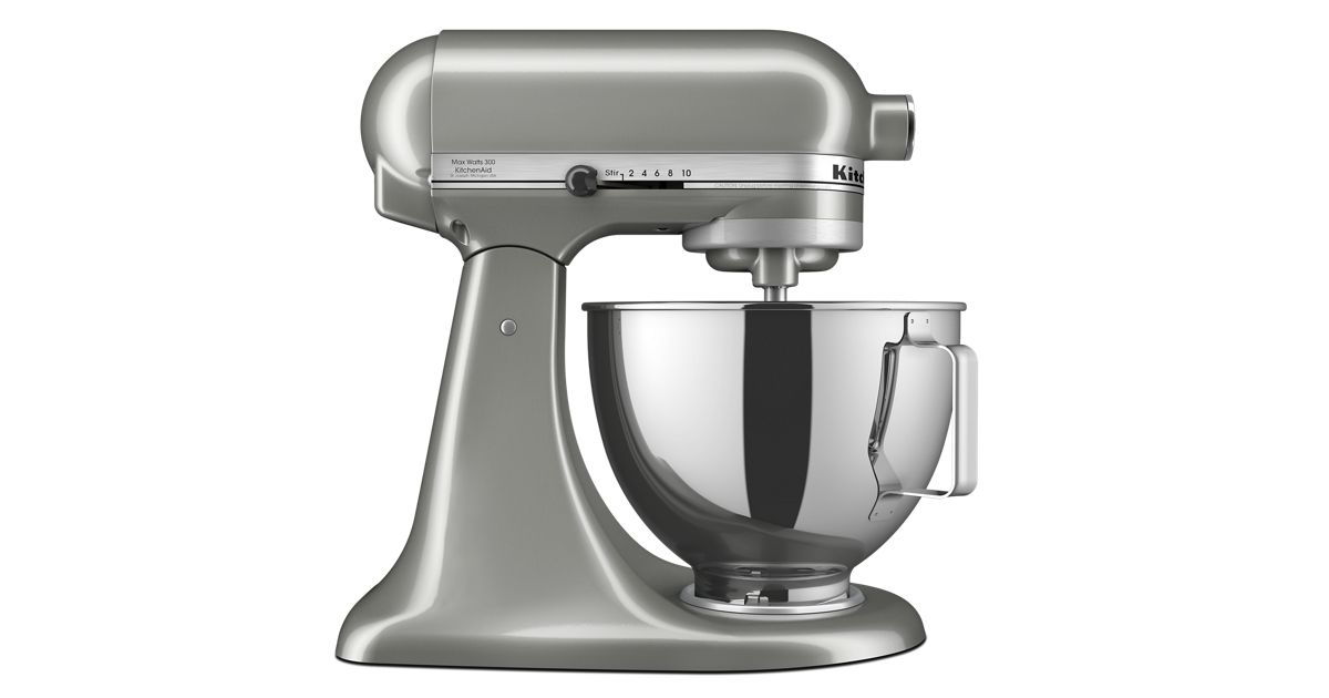 Deluxe 4.5 Quart Tilt-Head Stand Mixer - Contour Silver