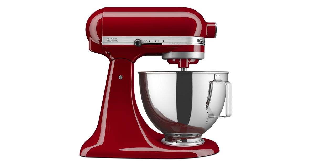 Deluxe 4.5 Quart Tilt-Head Stand Mixer - Empire Red | KitchenAid US