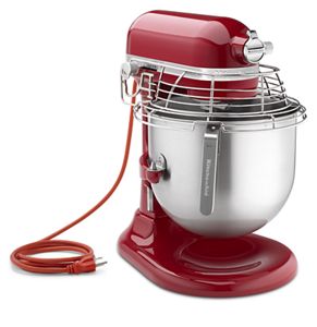 NSF Certified® Commercial Series 8 Quart Bowl-Lift Stand Mixer with Stainless Steel Bowl Guard