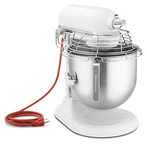 NSF Certified® Commercial Series 8 Quart Bowl-Lift Stand Mixer with Stainless Steel Bowl Guard