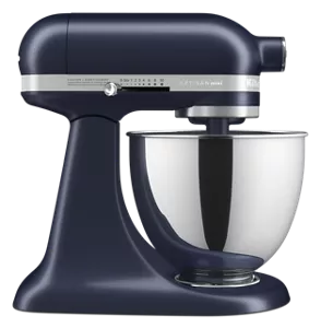 Refurbished Artisan Mini 3.5 Quart Tilt Head Stand Mixer Ink Blue RKSM33XXIB KitchenAid