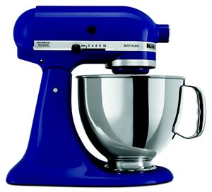 Blue kitchenaid artisan mixer discount