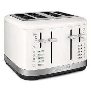 KitchenAid® 4 Slice Toaster in Porcelain White, KMT4109PL