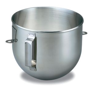 5 Quart Bowl-Lift Polished Stainless Steel Bowl with Handle