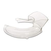 1-Piece Pouring Shield with Wide Chute