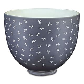 KitchenAid® 5 Quart Vintage Florals Ceramic Bowl, KSM2CB5BF