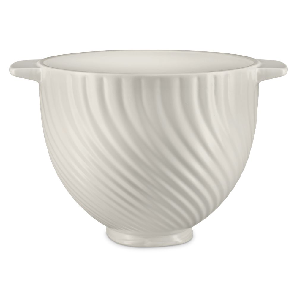 5 Quart Meringue Ceramic Bowl