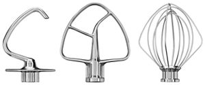Stainless steel on sale kitchenaid mixer attachments
