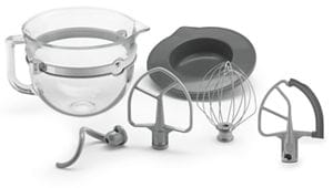F-Series 6-Quart Glass Bowl Accessory Bundle